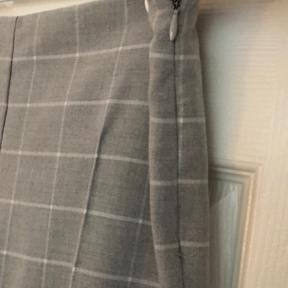 Cartonnier/ Anthropologie Gray Windowpane Pants - Picture 3 of 5